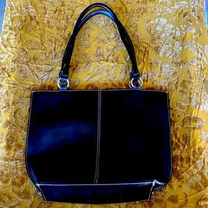 Black Leather Purse